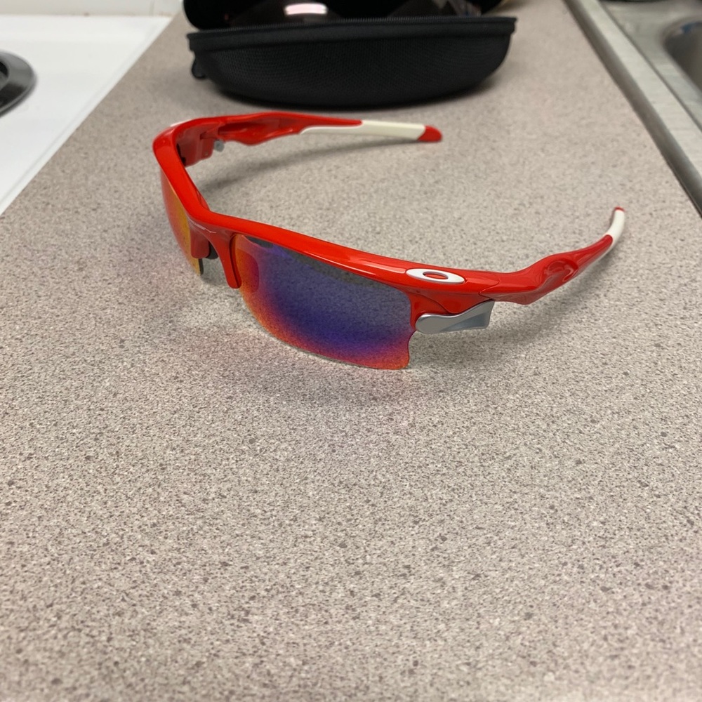 Mens Oakley Fast Jacket Sunglasses